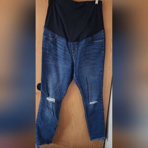 Ingrid & Isabel High Rise Blue Jeans
